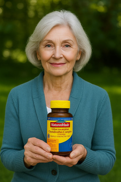 Nature Made Glucosamine Chondroitin Complex with MSM + D3 – Triple Strength – 120 Cápsulas